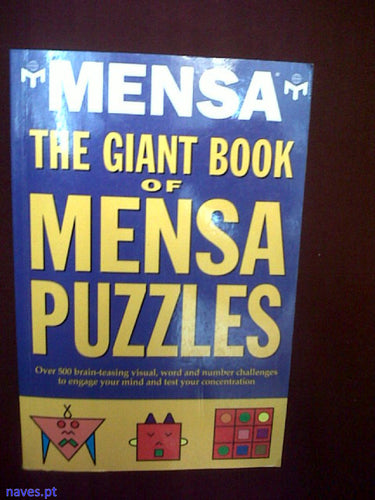 Mensa The Giant Book of Puzzles