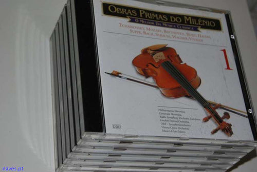 Colecção de CDs Obras Primas do Milénio