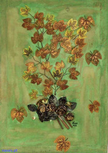 A. Ruas - Quadro Original motivo "Flores"