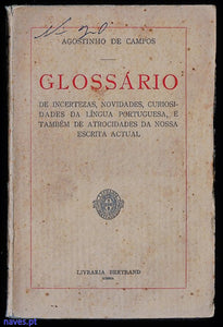 Agostinho de Campos-, "Glossário"