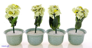 Vaso Decorativo com Flor
