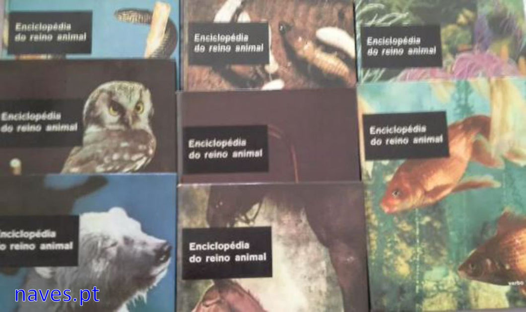 Enciclopédia do Reino Animal, 8 volumes