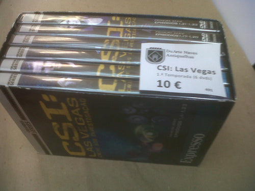 CSI: Las Vegas Crime sob investigação (6 DVDs)