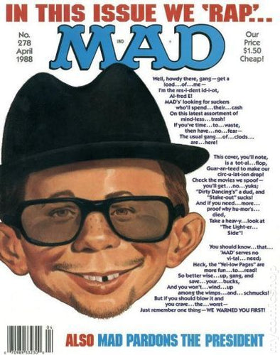 MAD Magazine #278- Abr'88