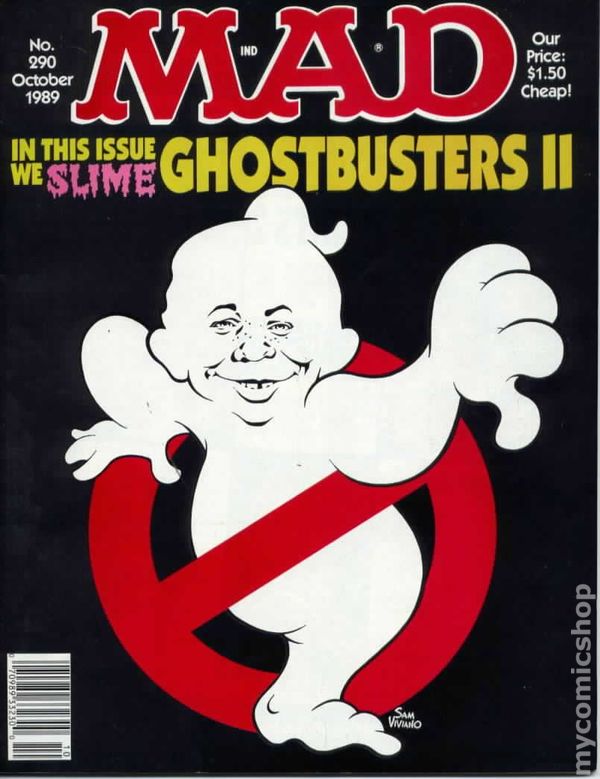MAD Magazine #290- Out'89