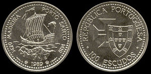 100$ Madeira/Porto Santo 1989